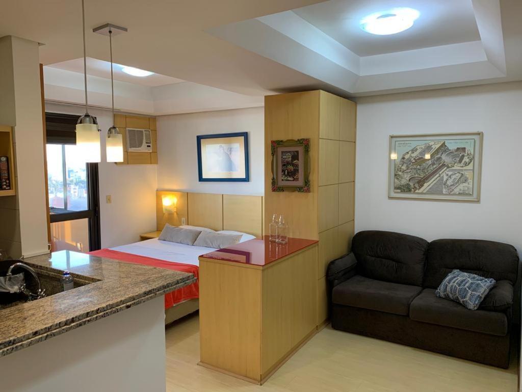 Apartamento Beverly Hills Studio ปอร์โตอัลเลเกร ภายนอก รูปภาพ